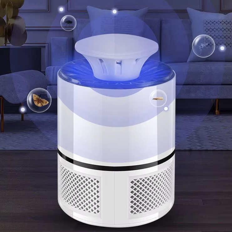 Elektrische USB Photokatalyse Anti Moskito Insekten Lampe Mücken Falle - Weiss