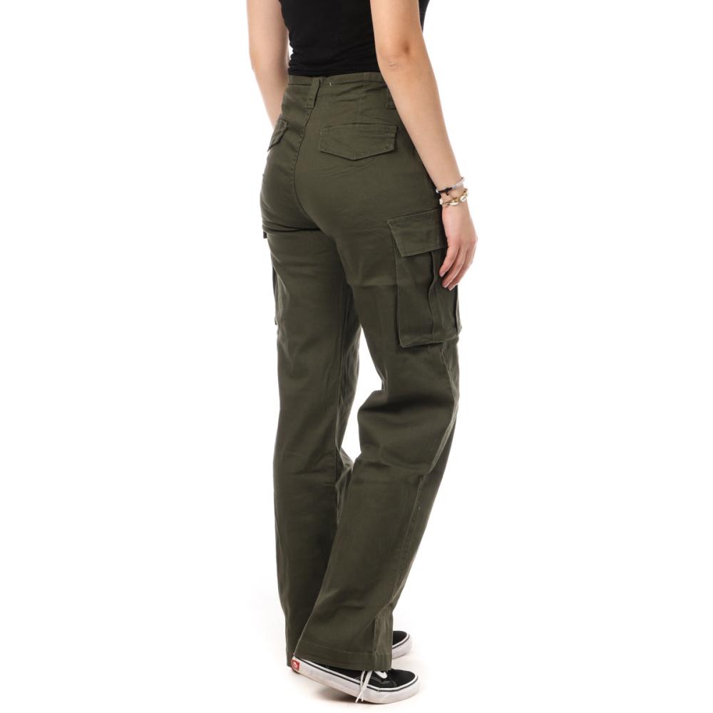 Monday Premium Pantalon Kaki Femme Monday Premium Cargo