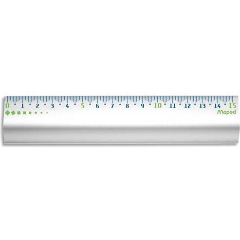 Règle aluminium 15 cm Maped