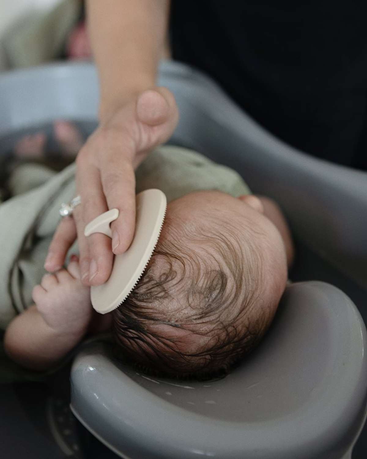 Badebørste Baby 2pk – Hodebunnsmassasje mot Skurv | Cradle Cap Brush