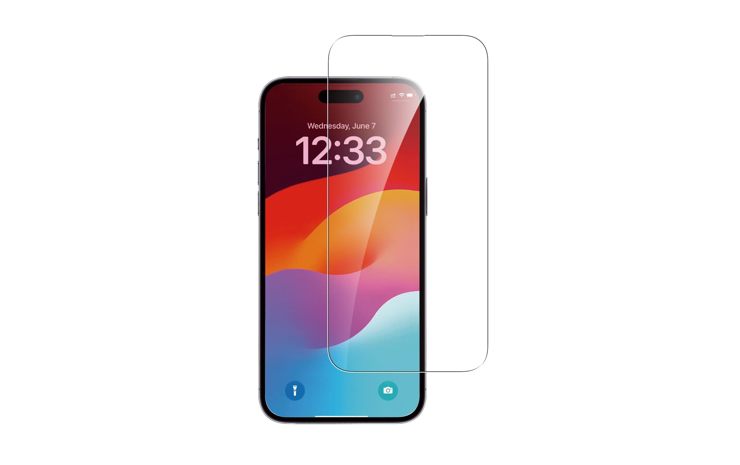 Displayschutz Second Glass Clear iPhone 15 PlusDisplayschutz für das Apple iPhone 15 Plus