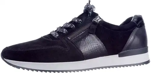 Gabor zwart 73.420.17 - maat 9.5 sneaker zwart - maat 9.5 Calandschoen