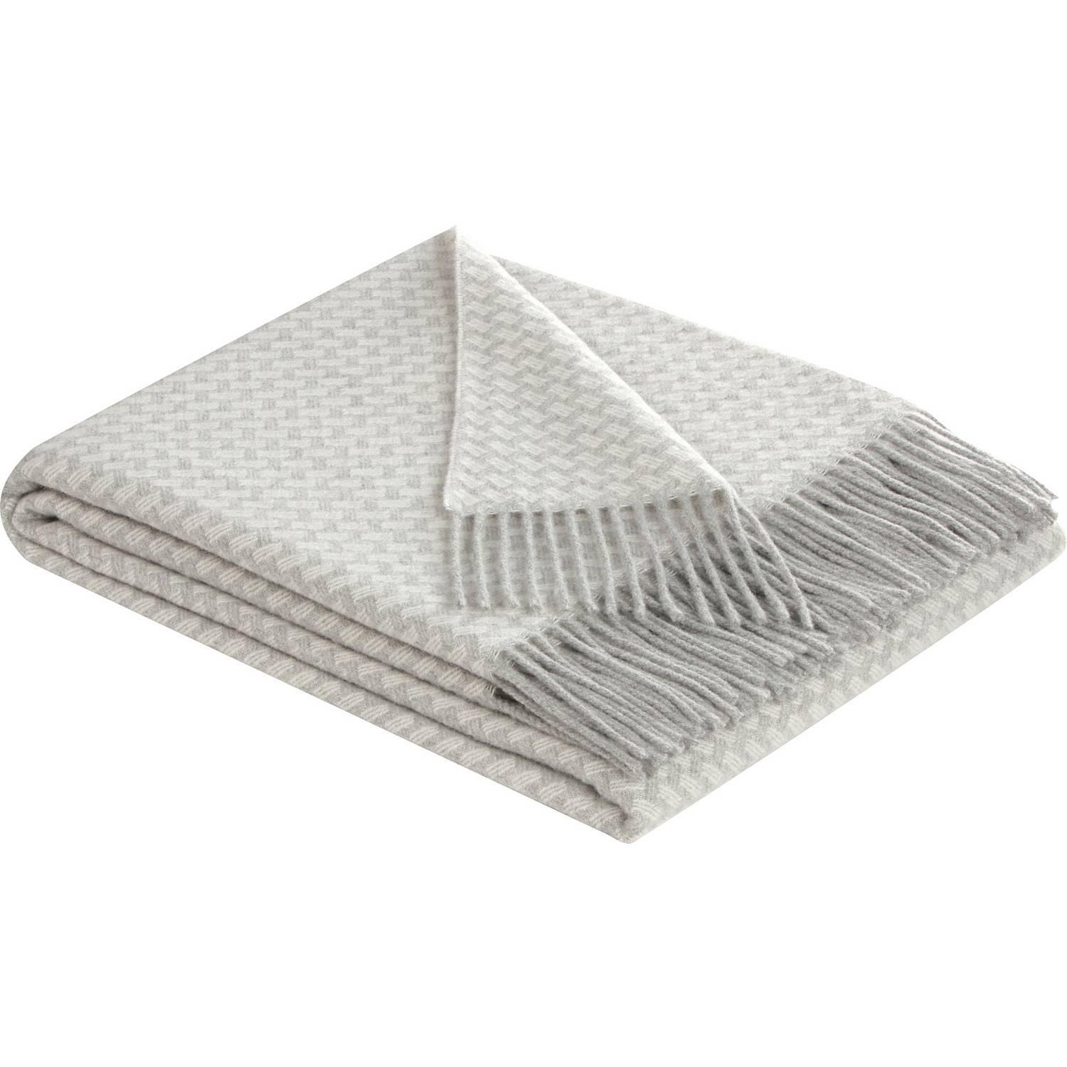 Biederlack Kaschmir/Schurwolle Plaid 