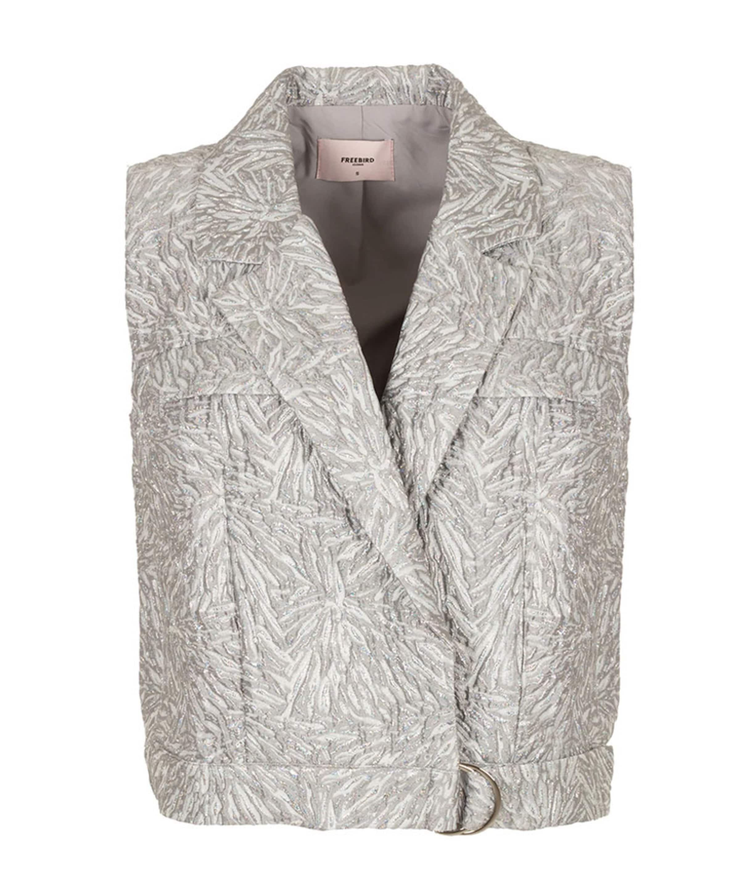 Freebird Dames gilet zilver