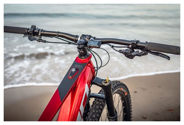 VTT Electrique Tout -Suspendu Sunn Kern EL S2 Shimano Deore 10V 630 Wh 29'' / 27.5'' Rouge