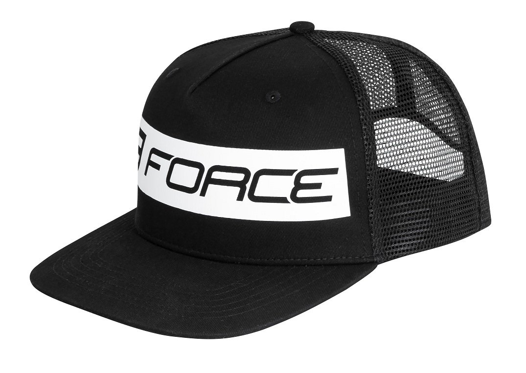 Force Trucker Strap Kasket Sort/Hvid