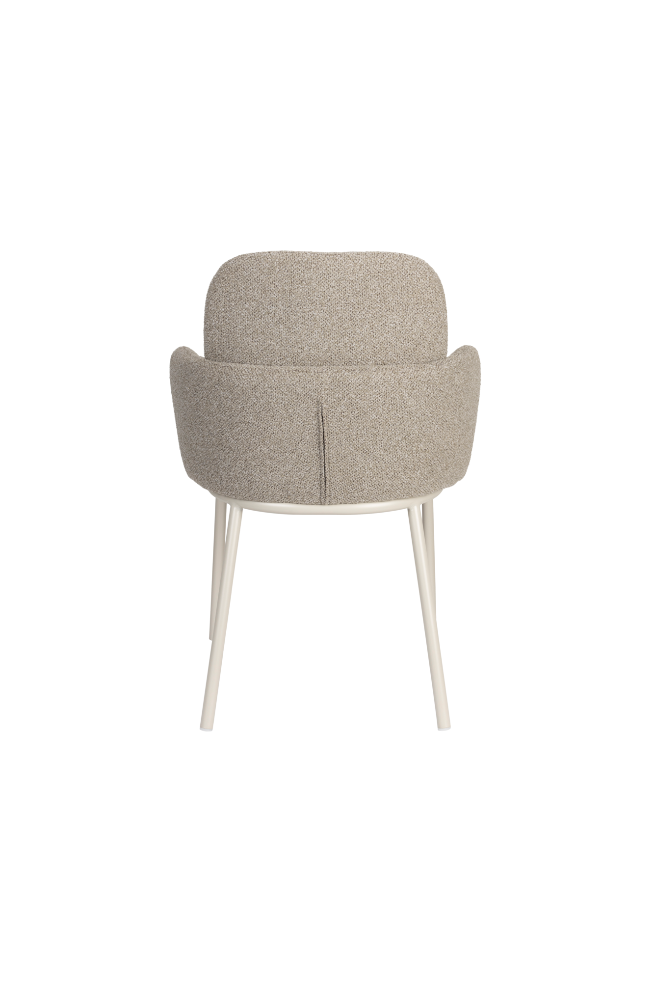 Eetkamerstoel Jerrico bruin beige - set van 2
