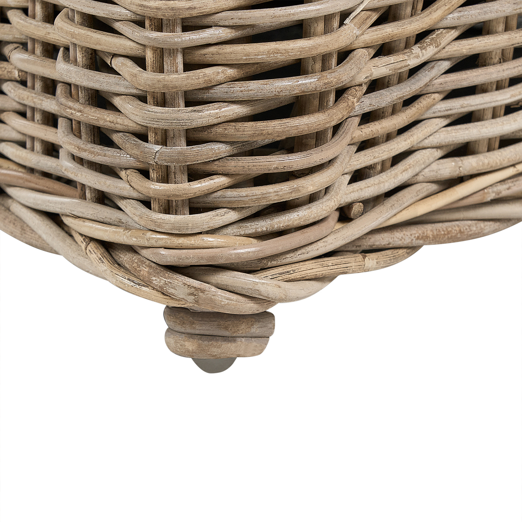 Beliani - MAROS II - Tuinstoel - Lichtbeige - Rotan