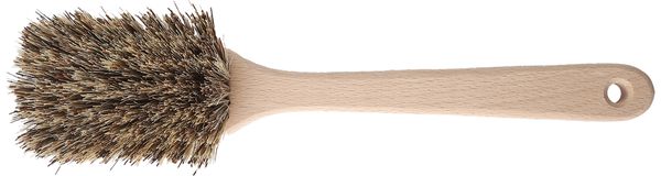 PETRUS VELOBÜRSTE hart für Reifen, Antrieb und Pedalen  braun_schwarz  30CM