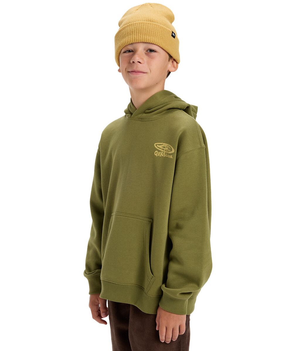 QUIKSILVER<br>Moletom com capuz feito de lã escovada