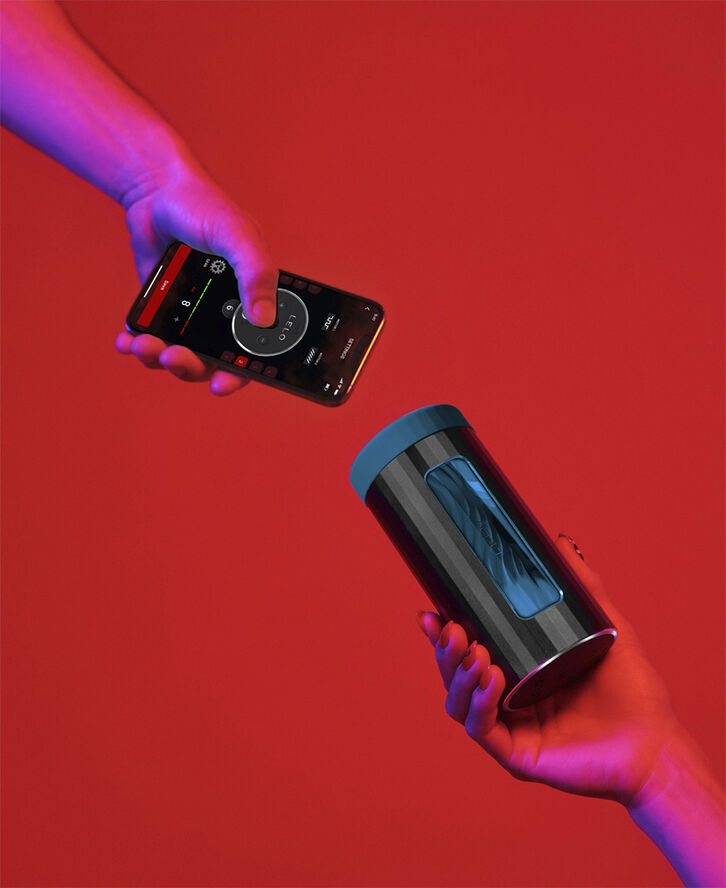 LELO F1S V3 Masturbator - XL Rød og sort