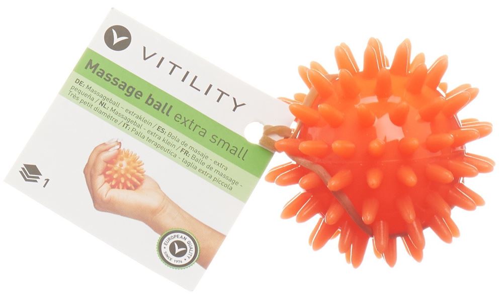 VITILITY Massageball 6cm 1 Stk