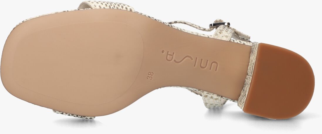 beige unisa sandalen met hak kiala