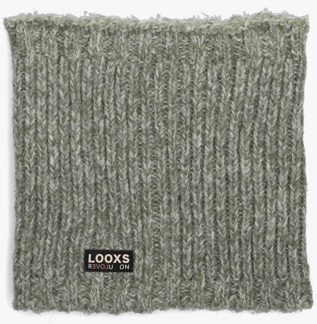 LOOXS 10sixteen mint looxs 10sixteen sjaal 10sixteen knitted roll collar