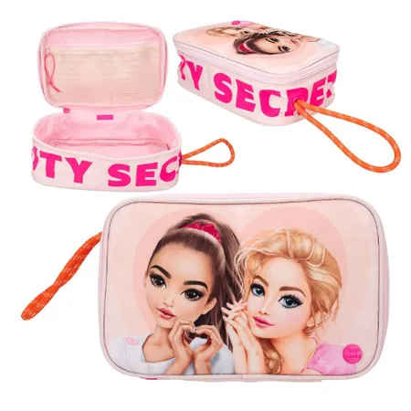 Depesche TOPModel Kosmetiktasche zum Aufklappen BEAUTY and ME