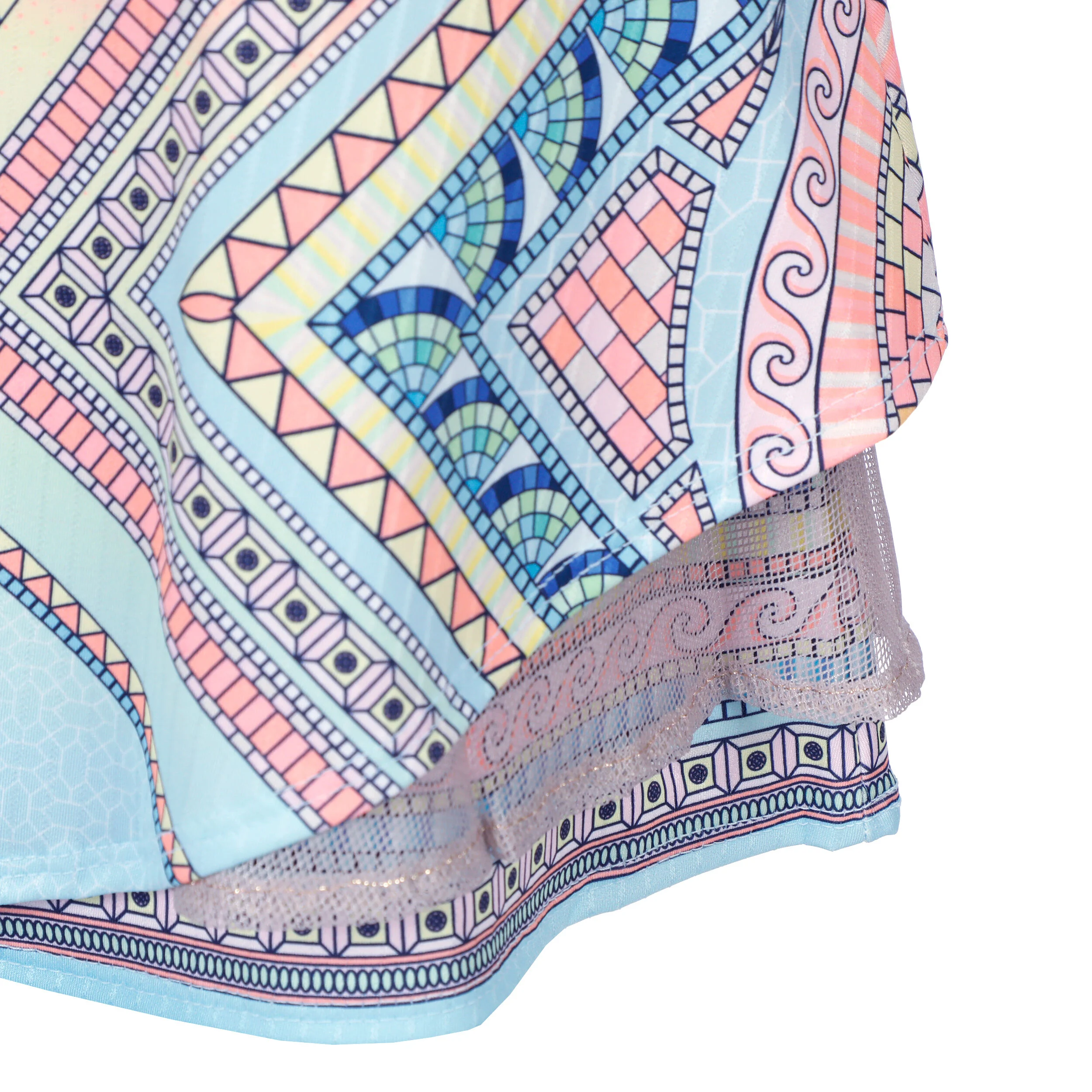 Lucky in Love Long Lucky Club Jupe Femmes - Multicouleur