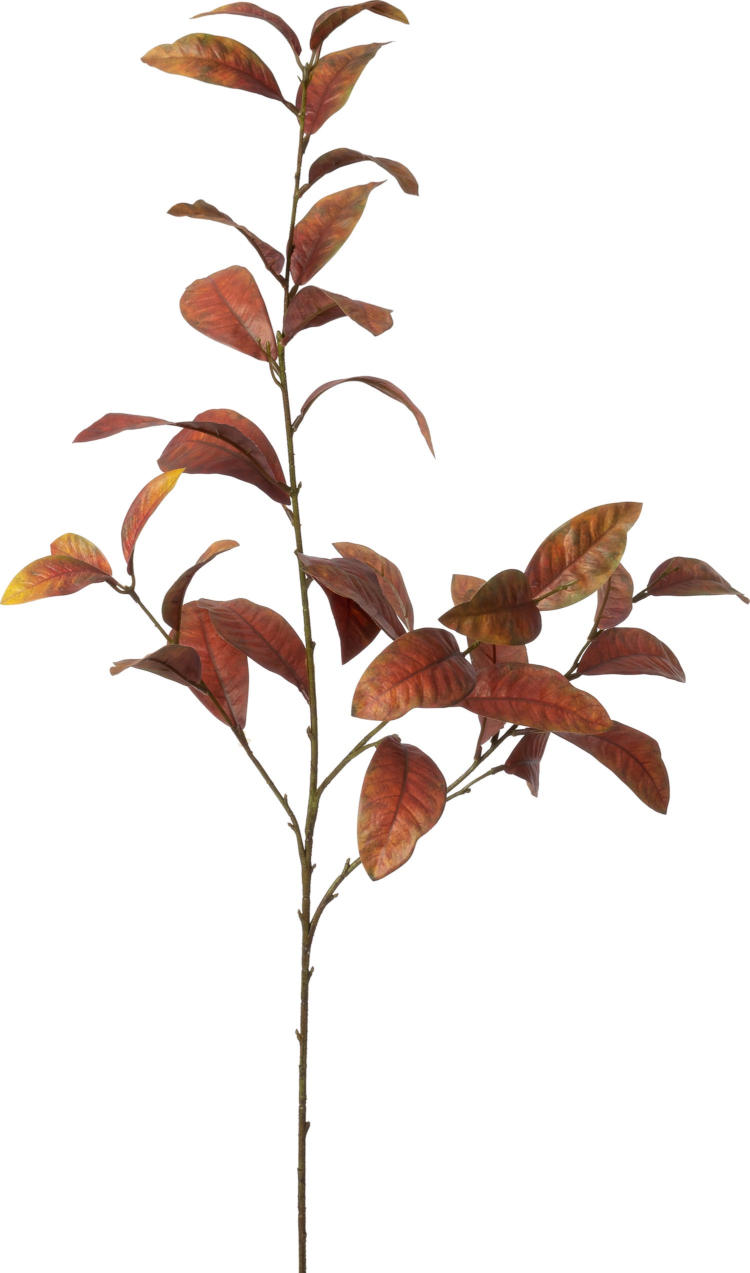 Intratuin kunsttak Prunusblad rood 102 cm