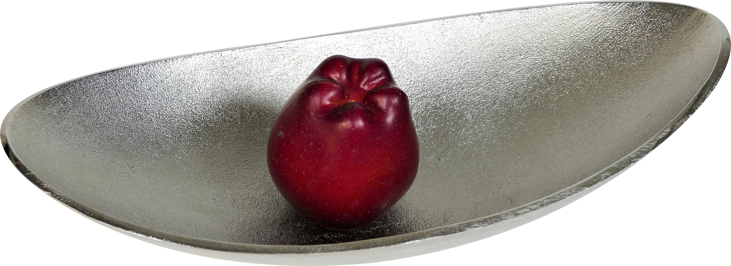 Home affaire Dekoschale »Julia« aus Aluminium, oval