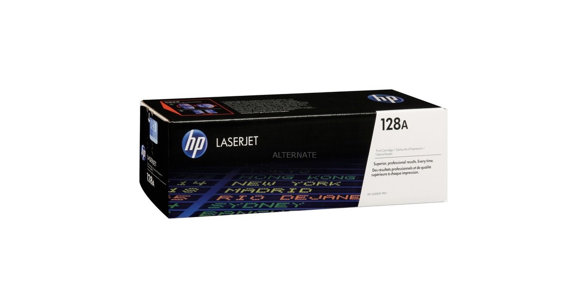 HP128A magenta LaserJet tonercartridge (CE323A)  (Magenta, Retail)