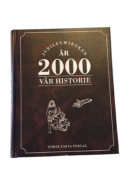 År 2000 Vår historie 1000 siders innbundet bok