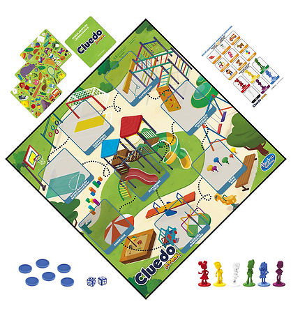 Hasbro Br?tspil - Cluedo Junior - 2-i-1