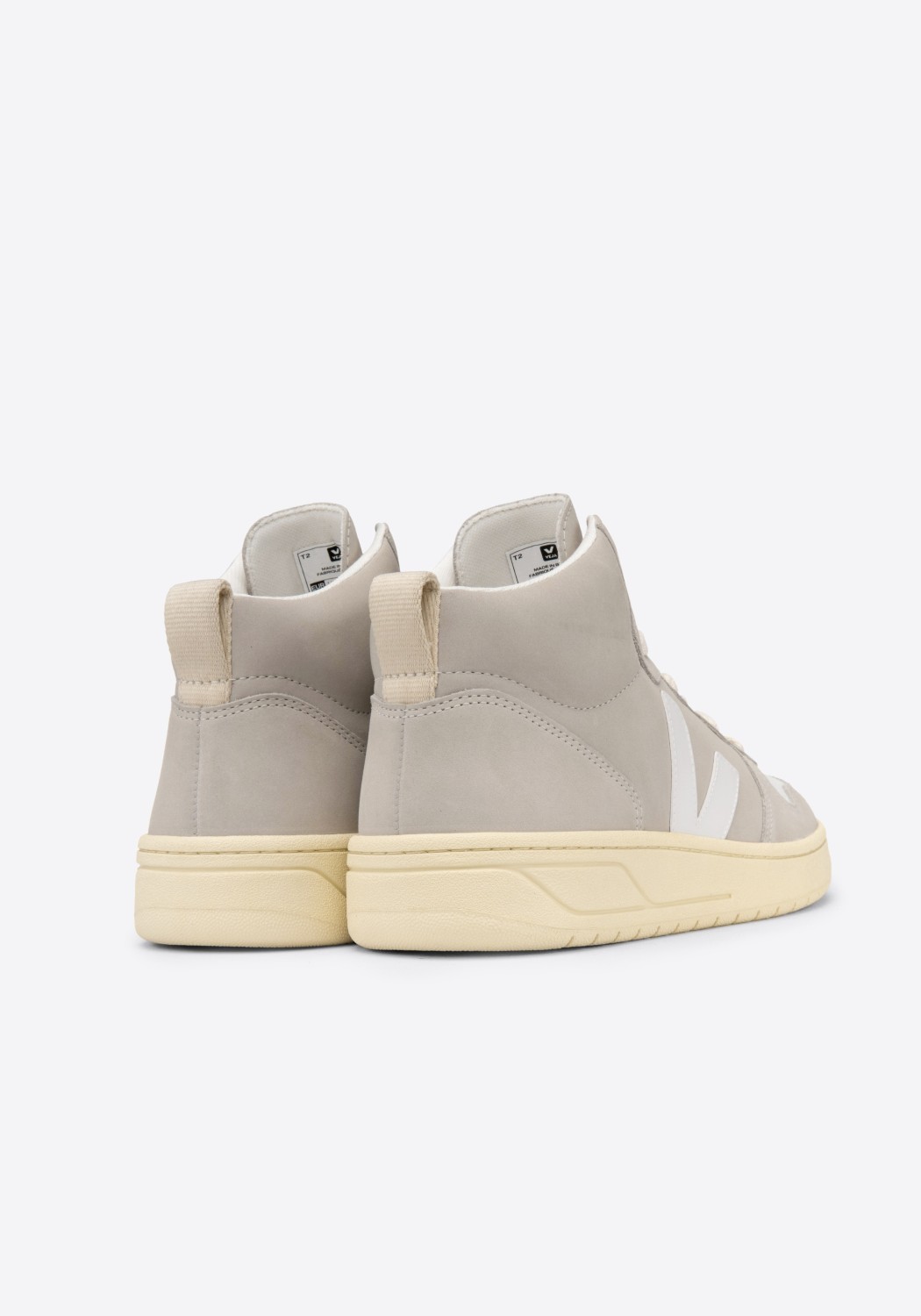 Veja Sneaker V-15 Nubuck Natural White