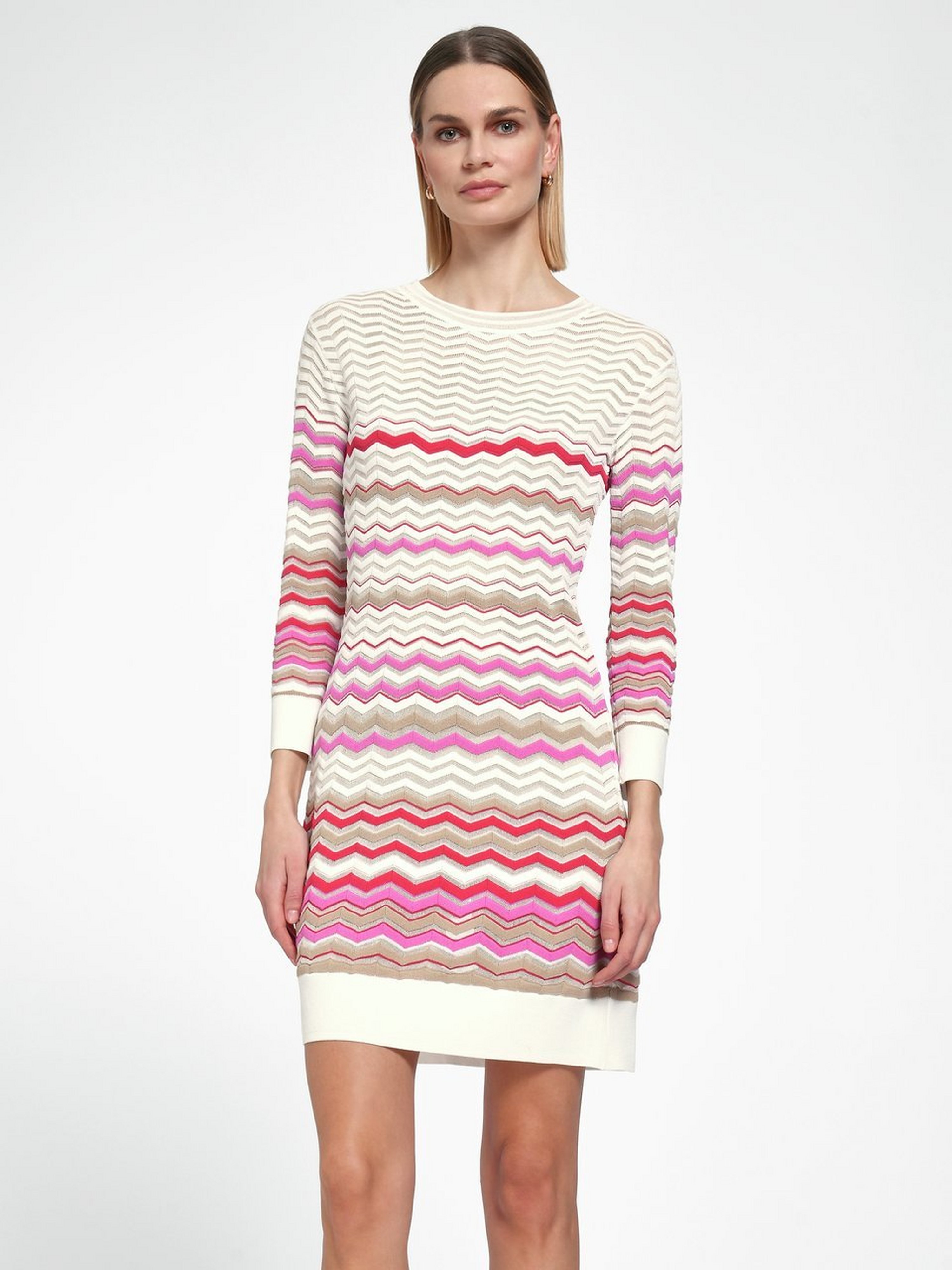 Strickkleid mit 3/4-Arm