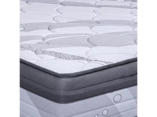 Matelas ZORA, réversible 180x200 cm, en mousse mémoire de forme, ferme, indépendance du couchage, avec face été/hiver, épaisseur 26cm