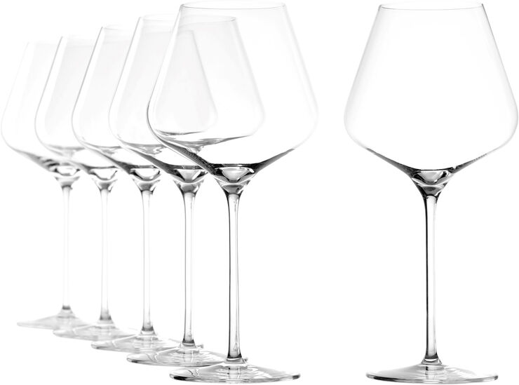 Stölzle Lausitz Vinglas Burgundy Quatrophil 710ml, 6 STK Klar