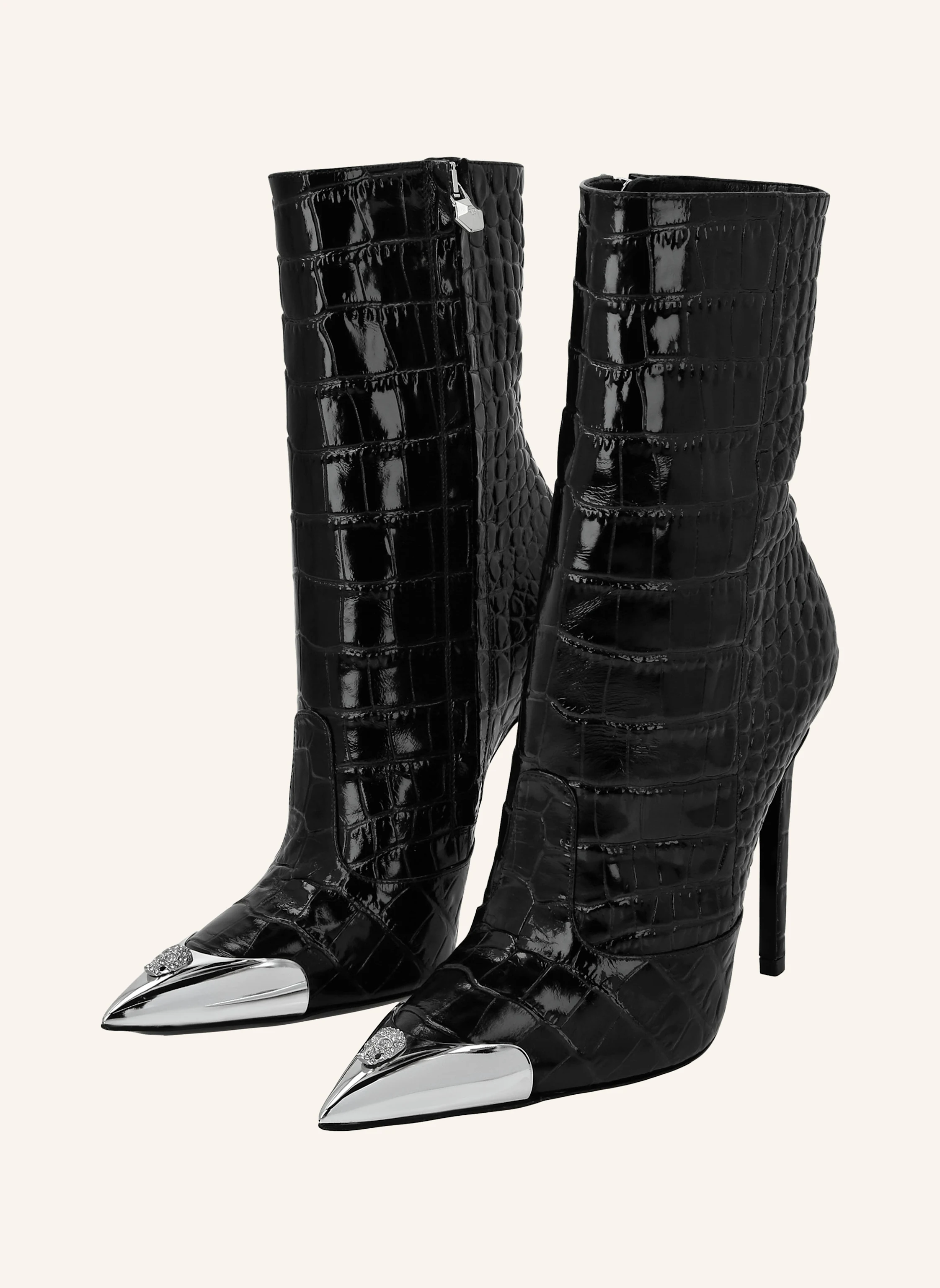 PHILIPP PLEIN Boots mit Schmucksteinen