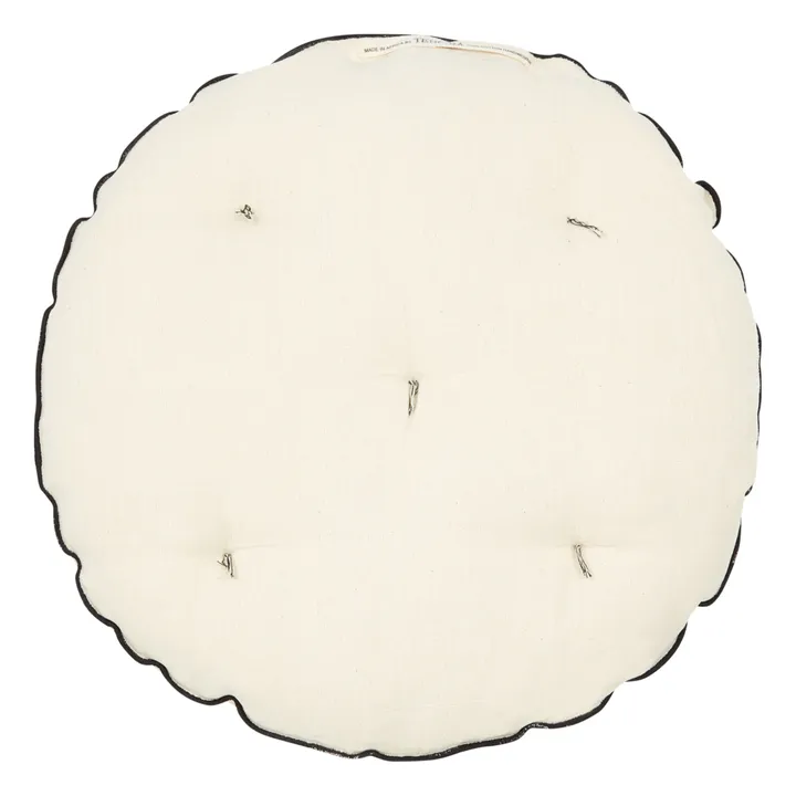 Tensira Coussin de chaise rond | Beige