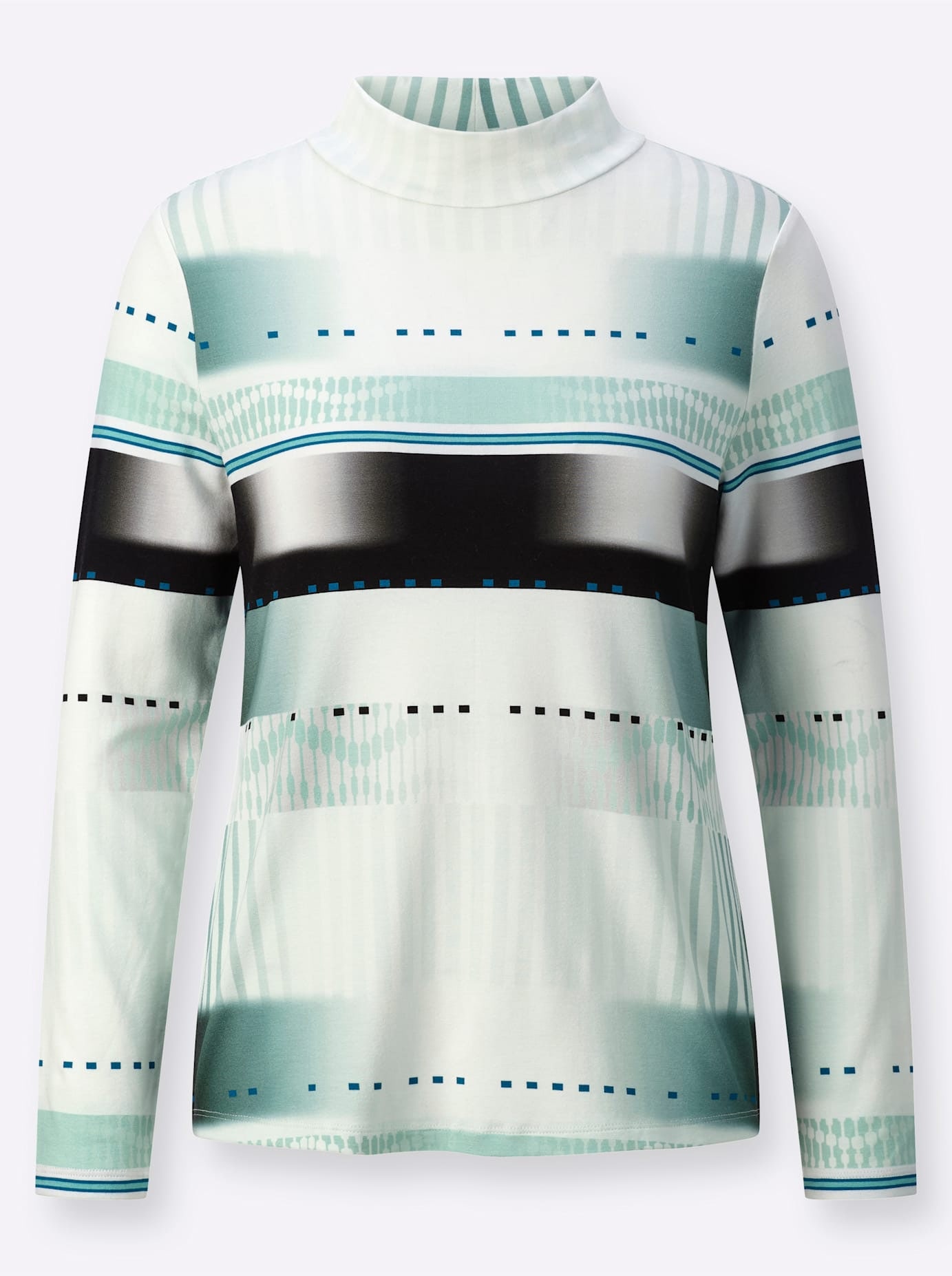 creation L Langarmshirt »Stehkragen-Shirt« 1 Stk. tlg.