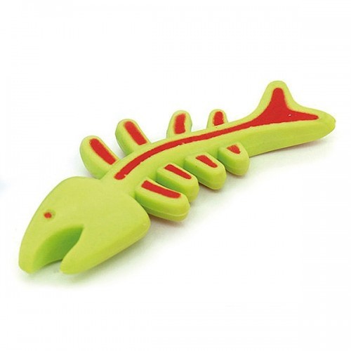 Espinha de brinquedo para cães em termoplástico cor pistache