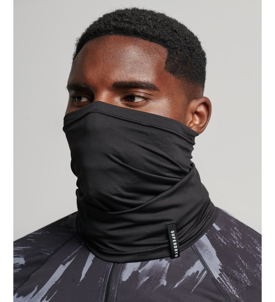Cachecol de neve preto Superdry