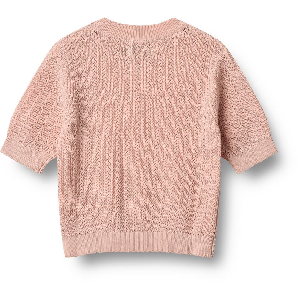 Køb Wheat Powder Strik T-shirt S/S Alva
