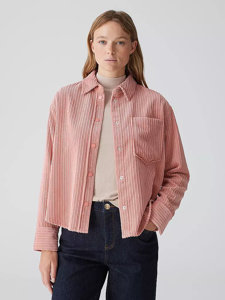 OPUS Overshirt FANKI rosa