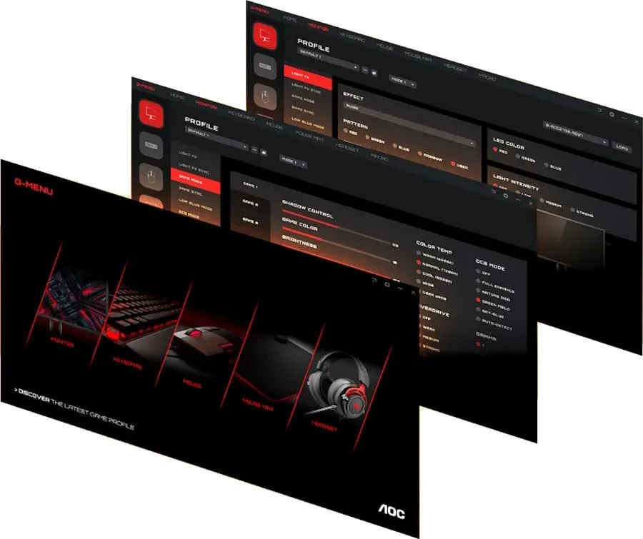 AOC Agon Pro AG456UCZD Écrans gaming