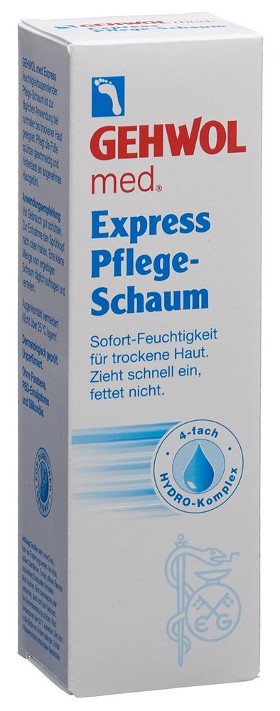 GEHWOL med Express Pflege-Schaum<br>125 ml, Dose, Schaum