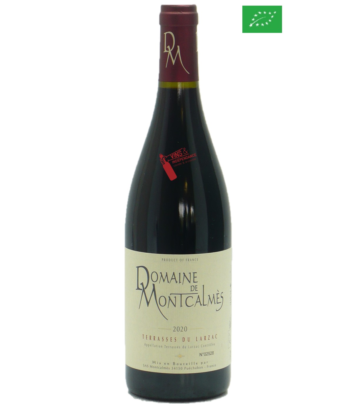 Domaine de Montcalmès Terrasses du Larzac (rouge) 2020