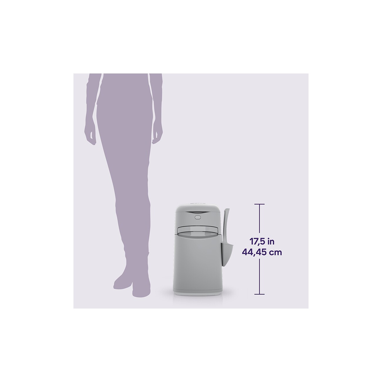 LitterLocker by Litter Genie EasyRoll Katzenstreu-Entsorgungseimer inkl. 3-Monats-Kassette