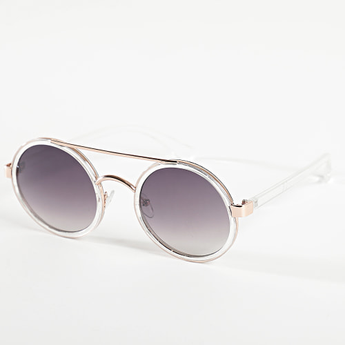 Lunettes De Soleil Noir Dégradé Transparent