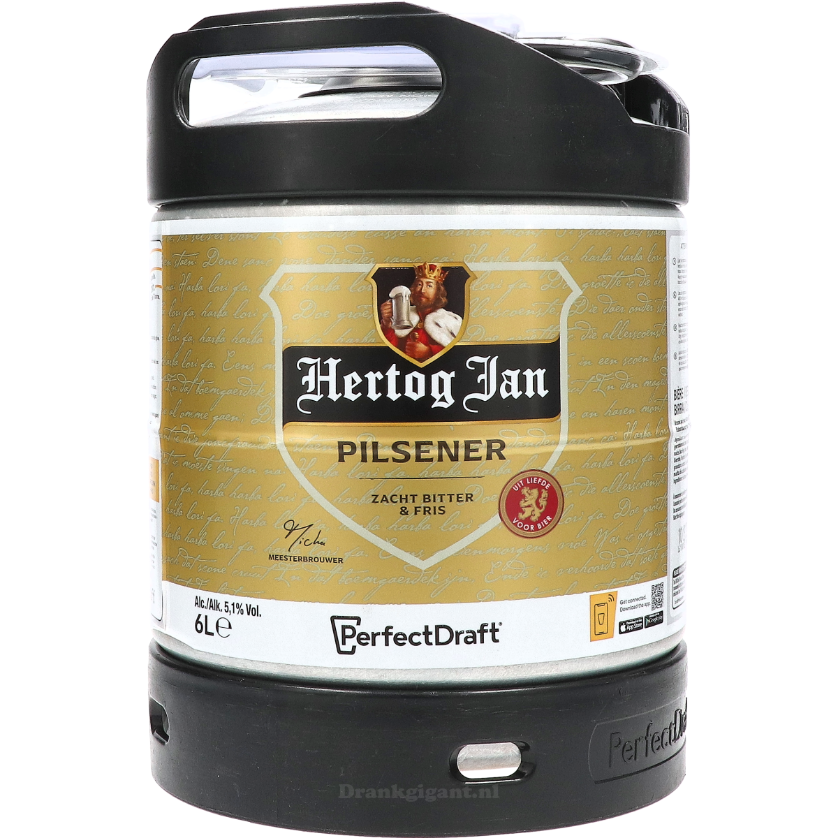 Hertog Jan Perfect Draft Fust 600 cl