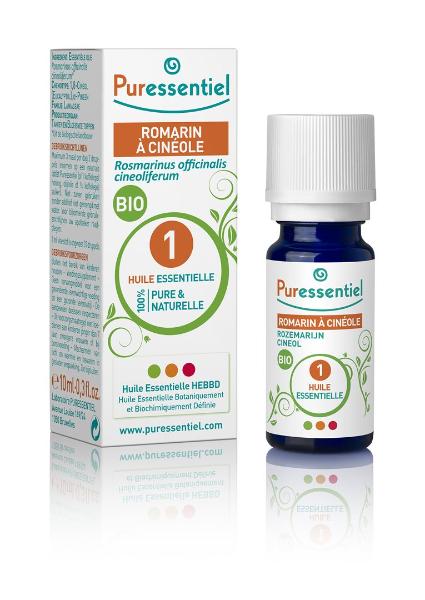 Puressentiel Cineol-Rosmarin<br>10 ml, Ätherisches Öl, Bio