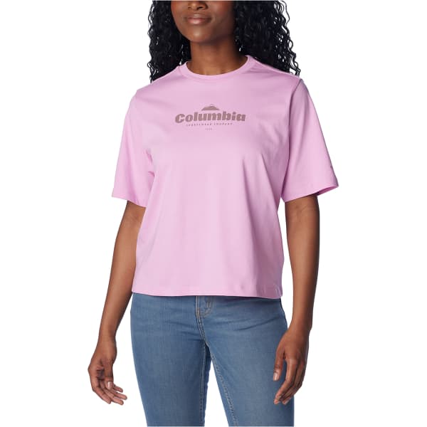 T-shirt COLUMBIA W NORTH CASCADES RELAXED TEE COSMOS/ELEVATED HIGH