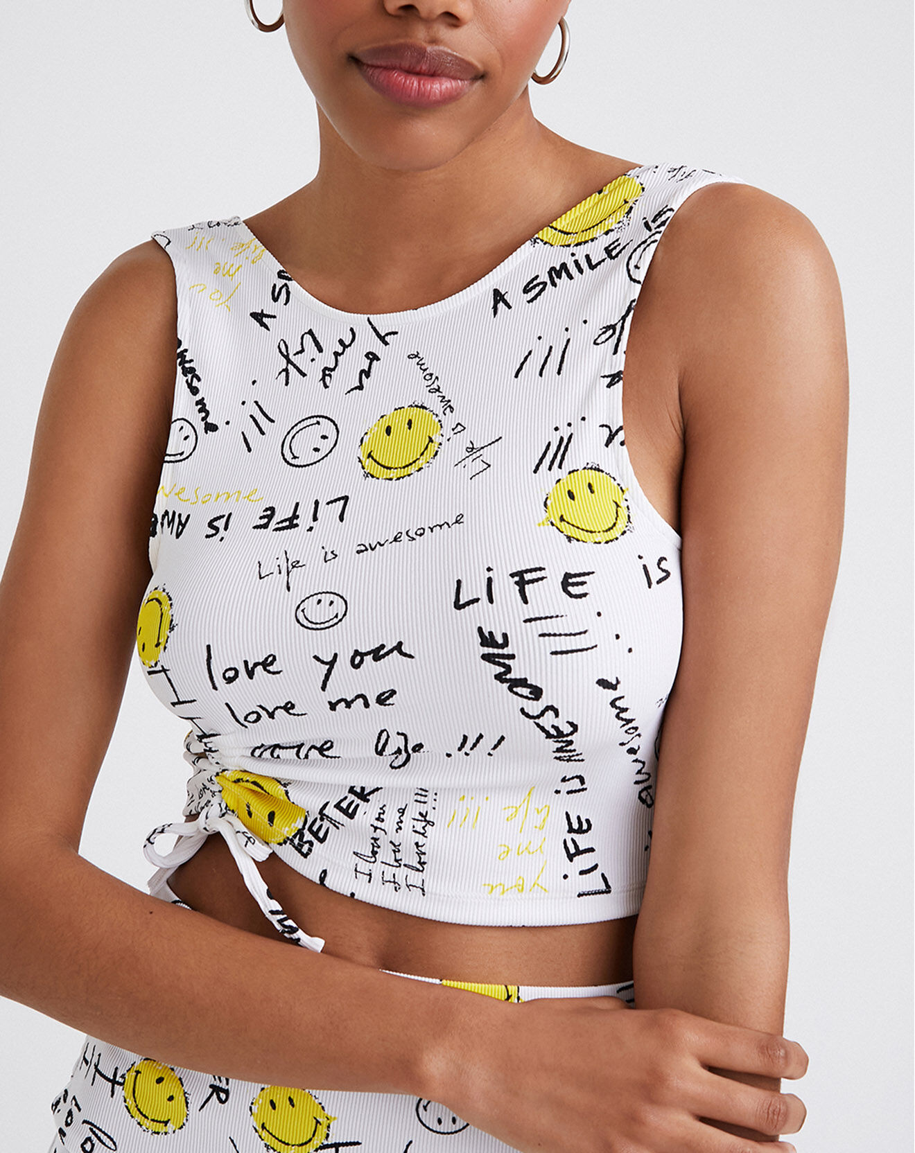 Desigual Top Armine blanc