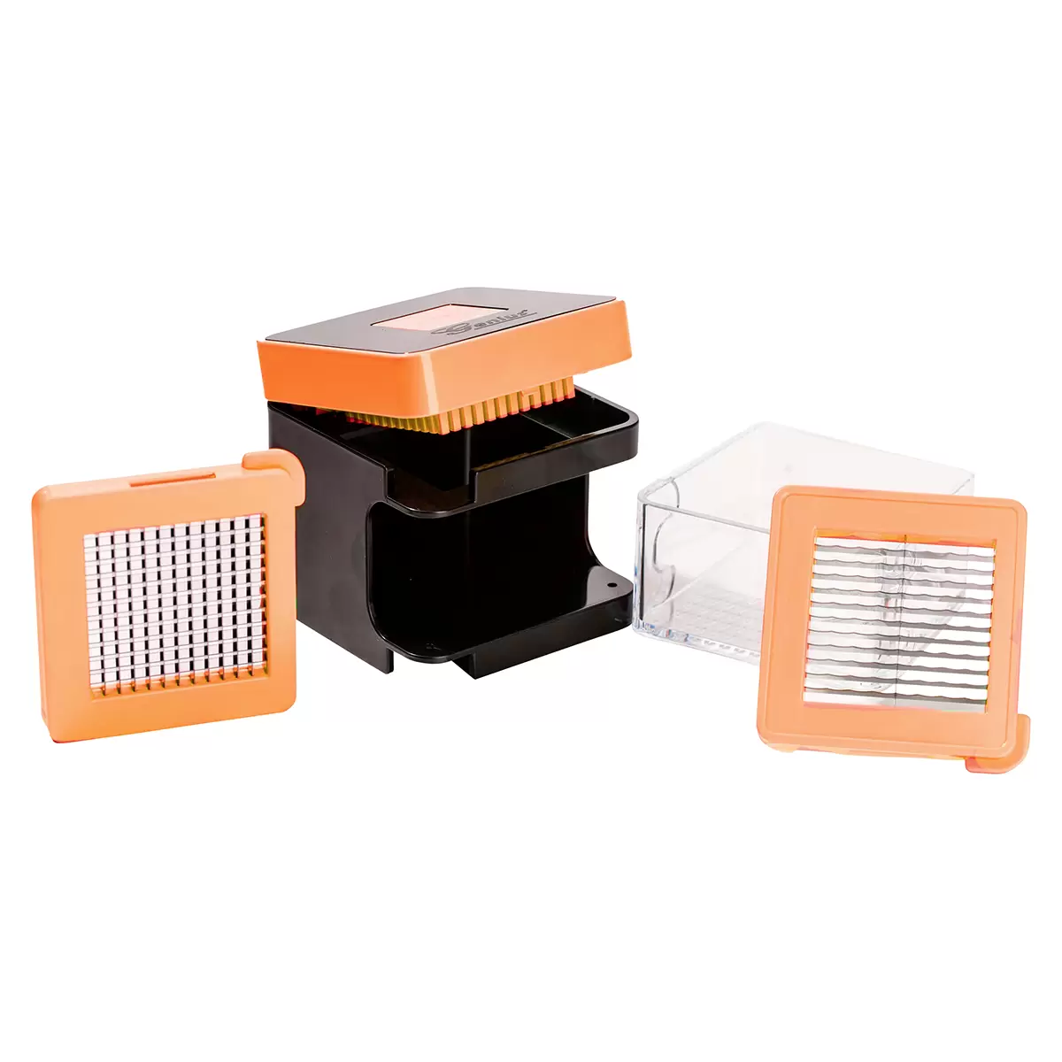 Küchenmesser Genius orange,schwarz