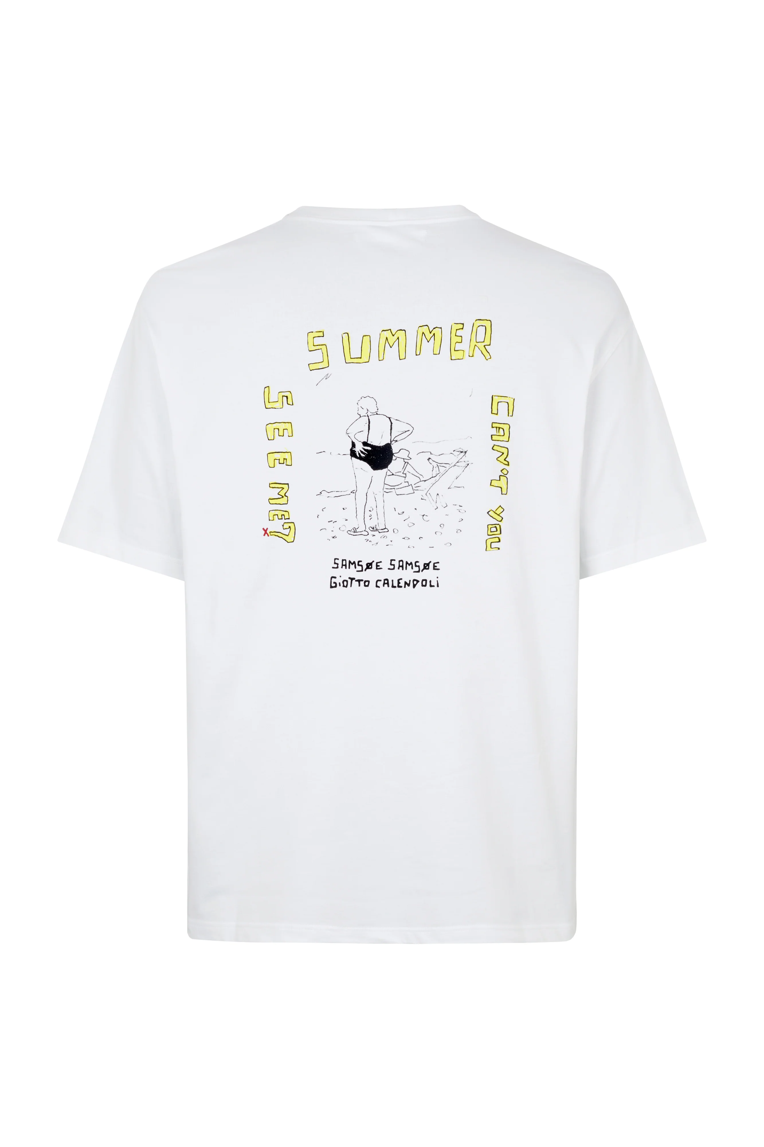 Samsøe Samsøe  Sagiotto t-shirt - White Estate