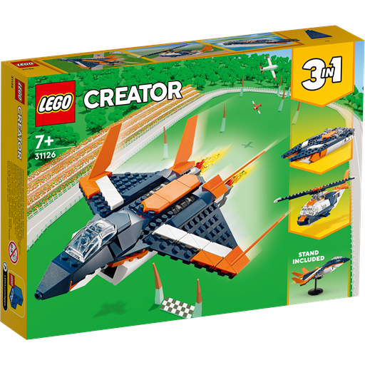 LEGO Creator Supersonisk Jet - 31126