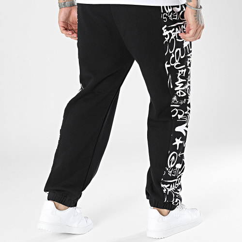Pantalon Jogging Print 75GAA316 Noir