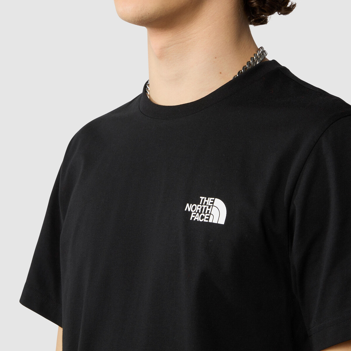 THE NORTH FACE<br>Camiseta Simple Dome com logo pequeno